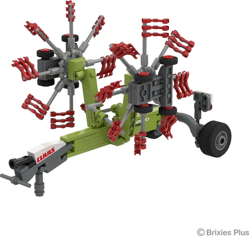 Plus CLAAS Liner 2900 Schudder - Nano Bouwset Landbouw - 217 onderdelen - Vanaf 6 jaar by Brixies in Multikleur – product photo