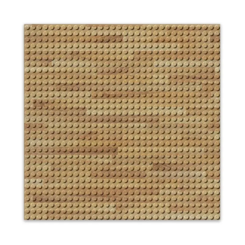 Plus Designer Platte Holz 32 x 32 Noppen by Brixies – product photo