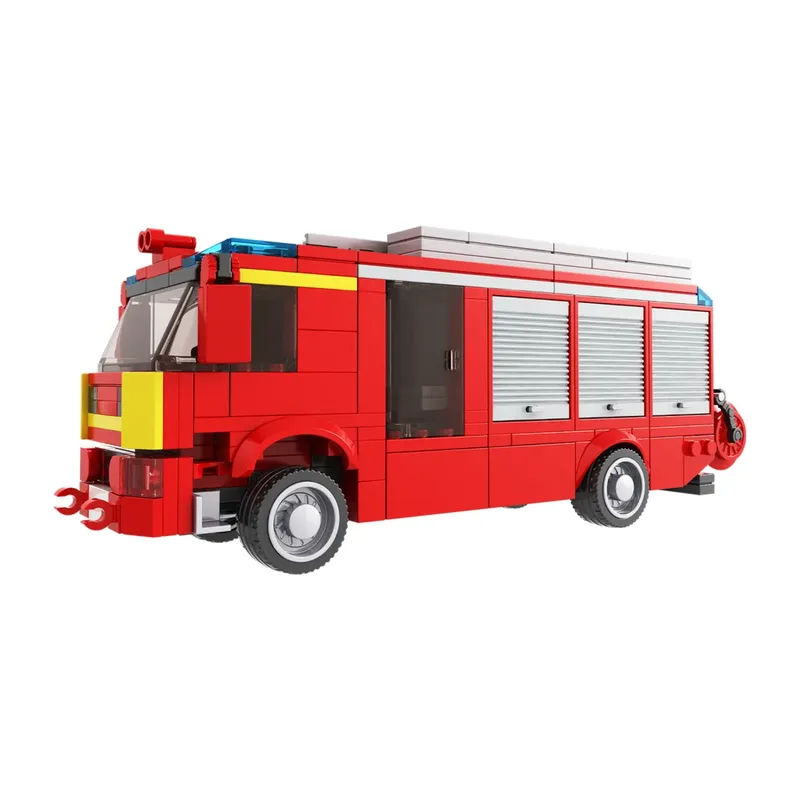 Plus Feuerwehr Löschfahrzeug / Fire engine van Brixies – productfoto