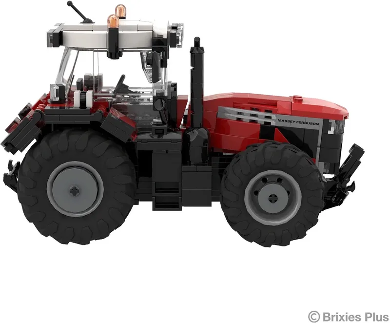 Plus – Massey Ferguson 9S met Dubbele Wielen by Brixies in Grijs – product photo
