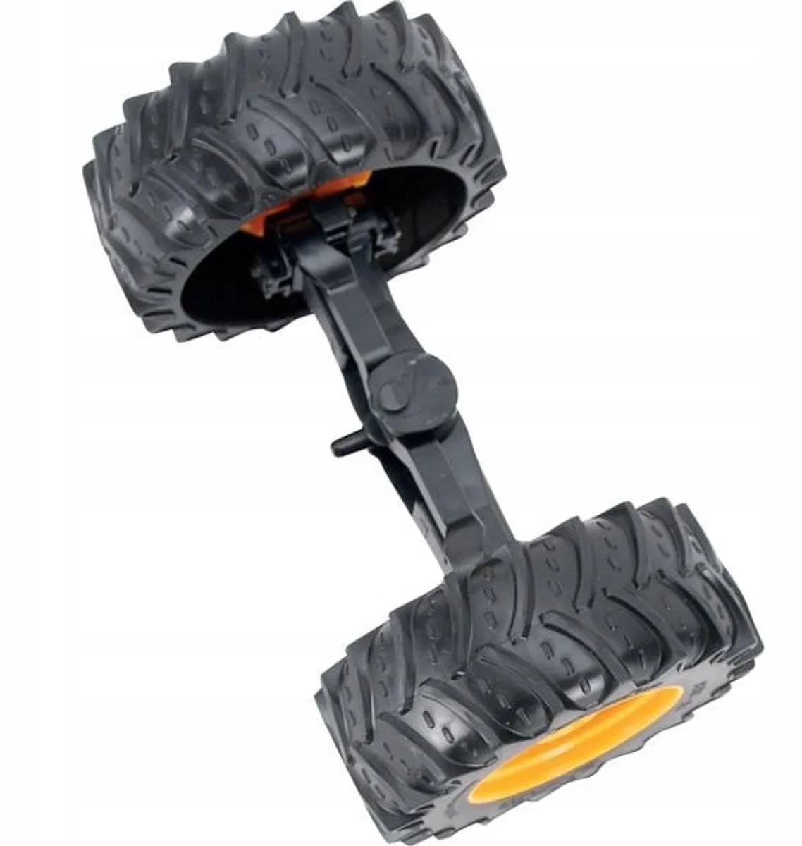 Achteras voor JCB 5CX - Origineel en Duurzaam Speelgoed de Bruder en Jaune – photo du produit