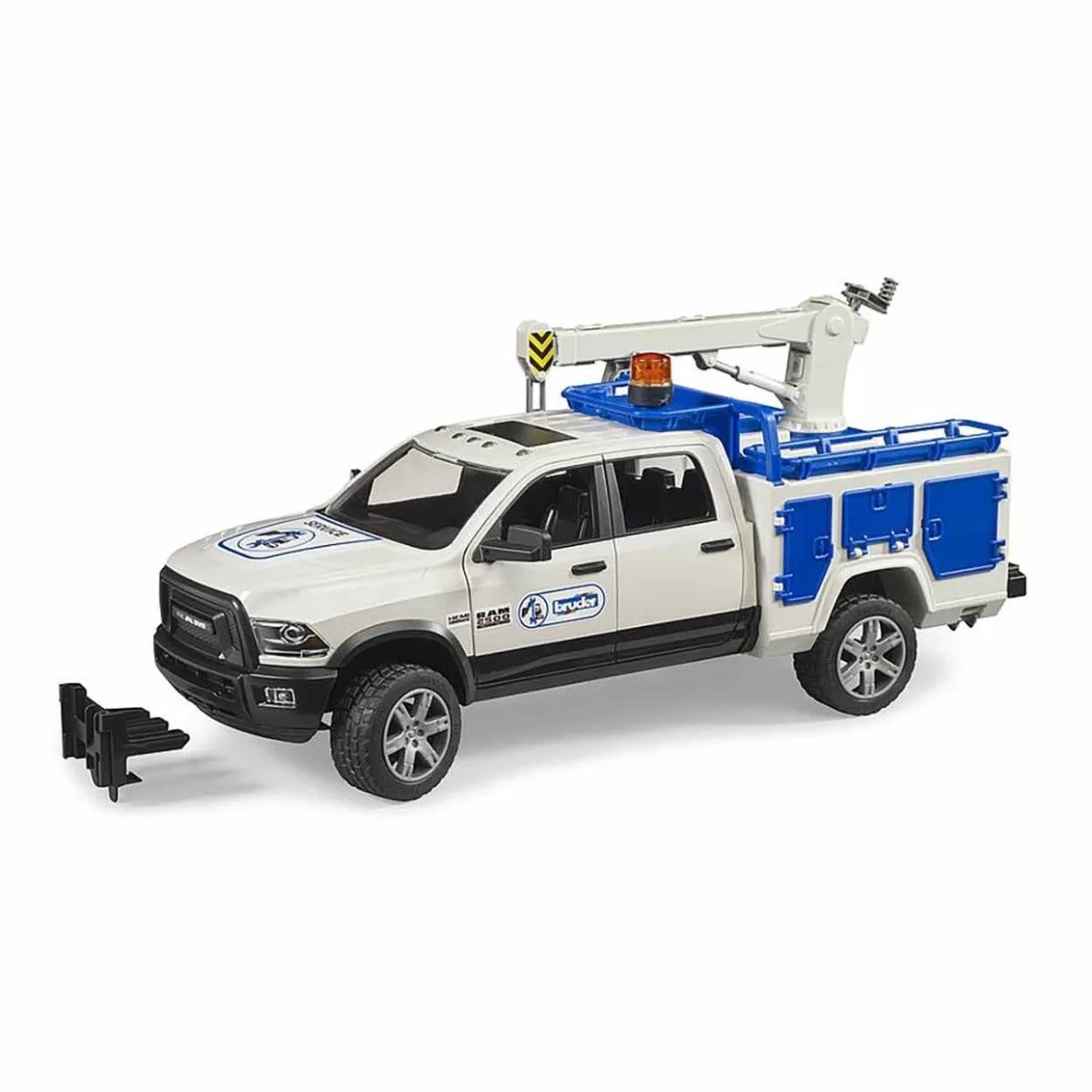 Auto Dodge Kant-en-klaar model Personenauto (model) från Bruder i Svart, Blå, Vit – produktbild