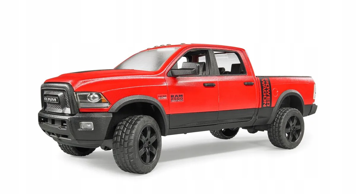 RAM 2500 Power Wagon von Bruder in Rot, Schwarz – Produktfoto