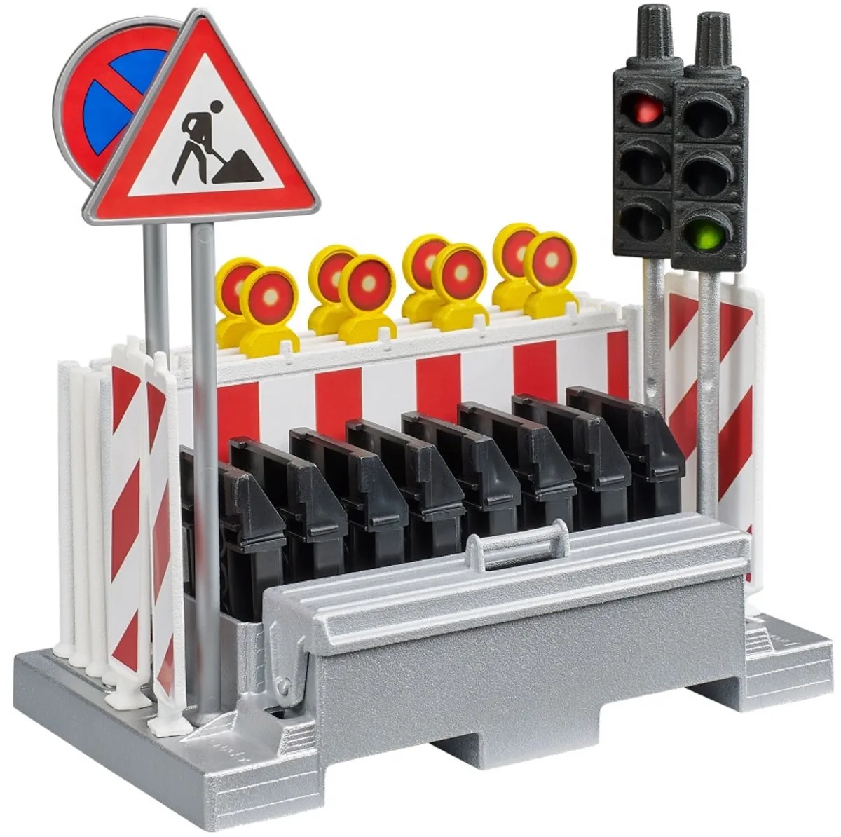 62009 Verkehrssicherungsset mit Ampel von Bruder in Mehrfarbig – Produktfoto