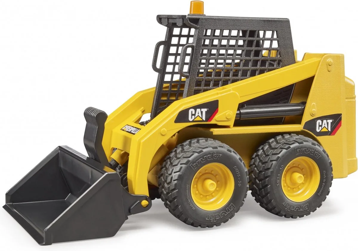 Caterpillar Skid Steer Loader (02481) från Bruder i Gul – produktbild
