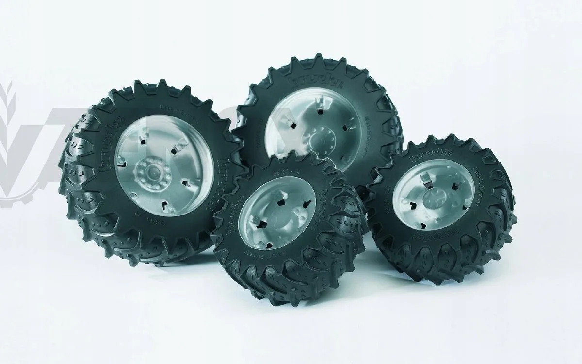 Dubbelluchtset Professionele Serie 03317 - 1:16 Landbouw de Bruder en Argent – photo du produit
