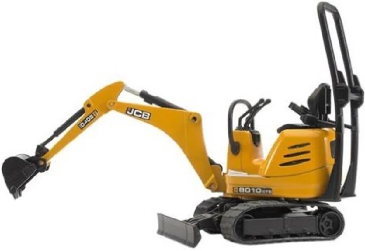 JCB Microbagger 8010 CTS Spielzeug von Bruder in Kleurloos – Produktfoto