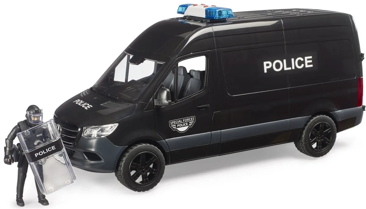 Mercedes Benz Sprinter Police Special Force de Bruder en Multicolore – photo du produit