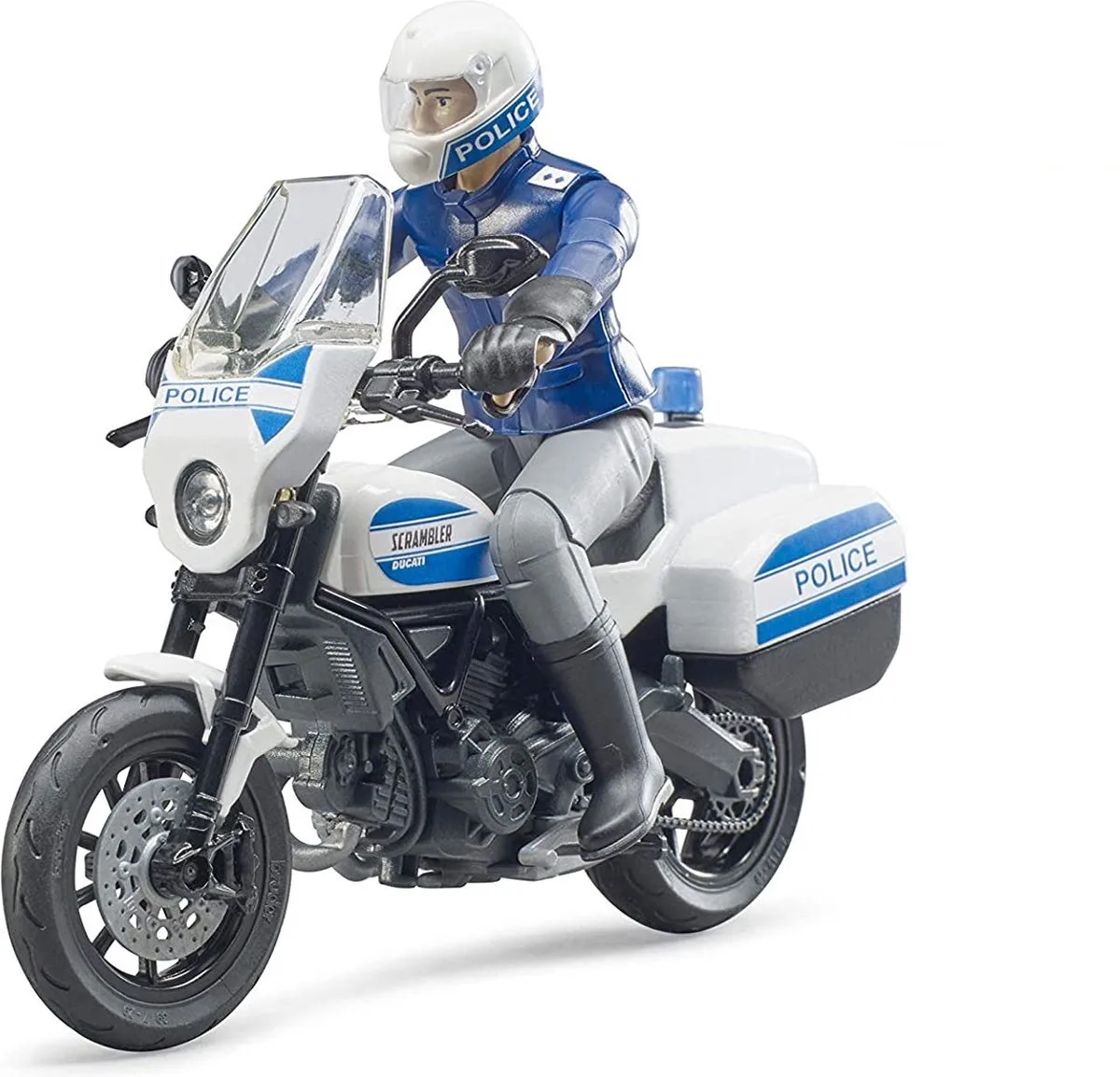 Scrambler Ducati politie motorfiets van Bruder fra Bruder i Bruder 62731 – produktbillede