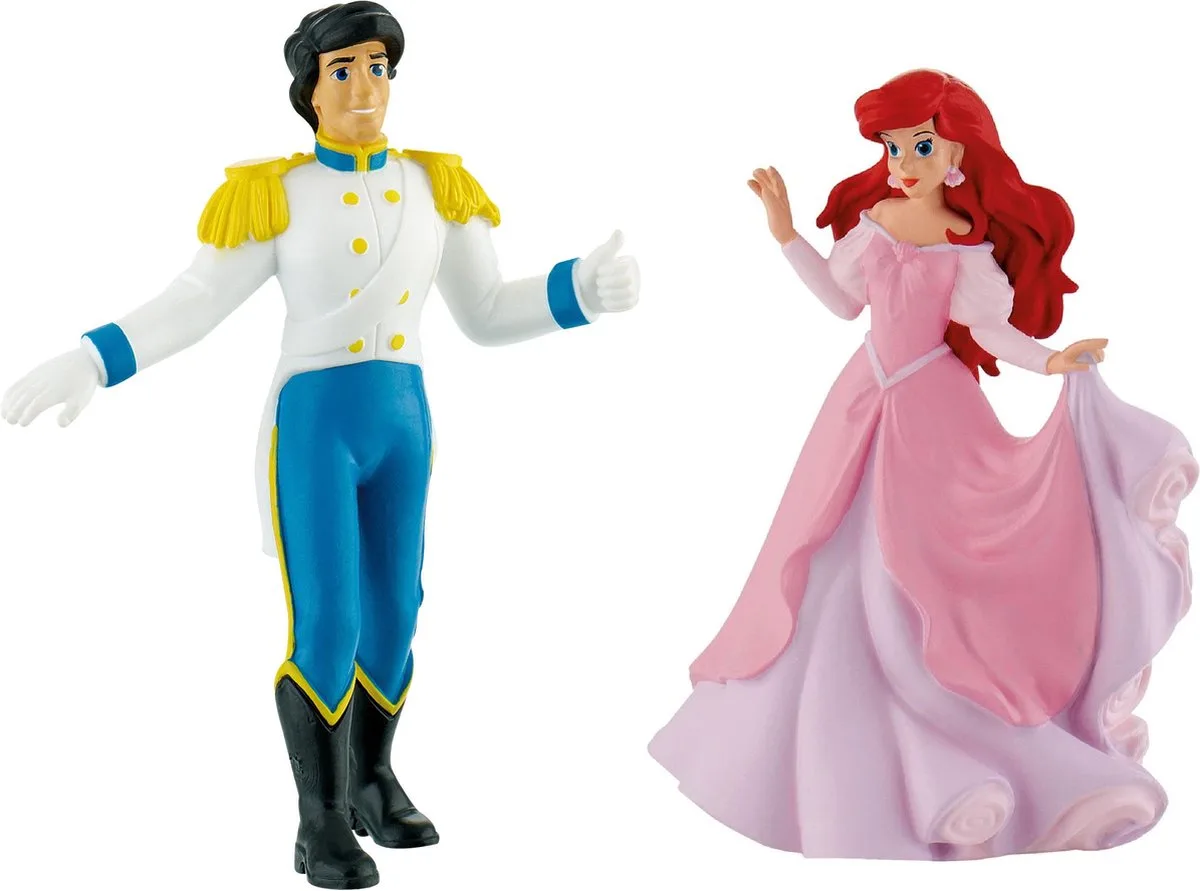 Ariel en Eric Disney Princess Geschenkset de Bullyland en Multicolore – photo du produit