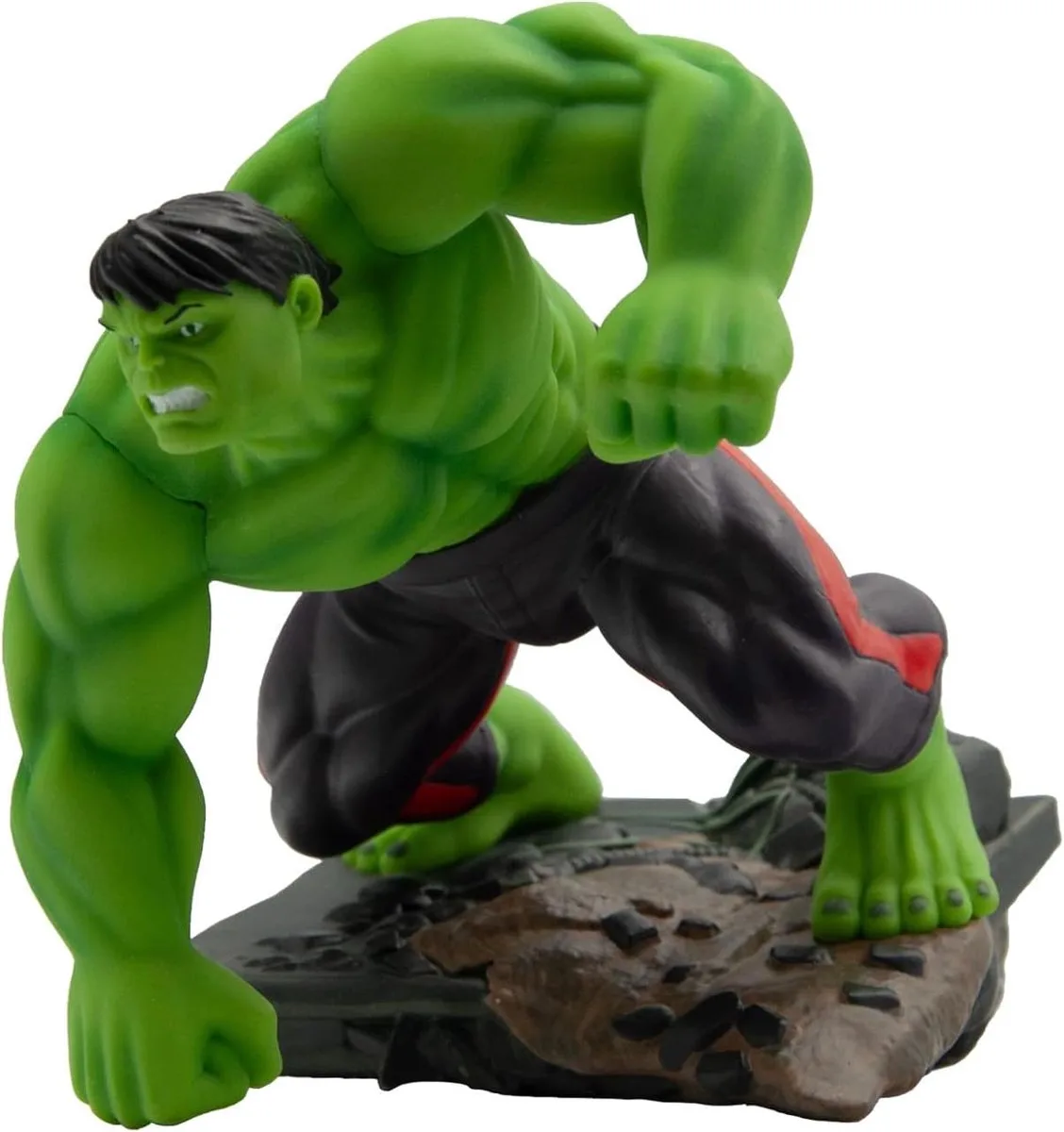 Bullyland 11332 – Speelfiguur en verzamelfiguur Hulk uit Avengers, ca. 9,5 cm – levensecht en detailrijk vormgegeven – ideaal als taartfiguur en klein cadeautje voor kinderen vanaf 3 jaar. från Bullyland i Avengers Hulk – produktbild
