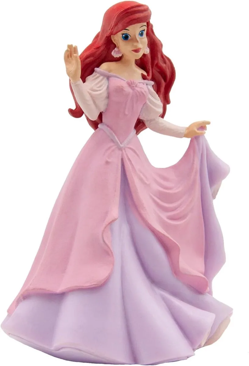 Bullyland 12312 – Speelfiguur Disney Ariël in roze jurk – levensecht en detailrijk vormgegeven – ideaal als klein cadeau, taartfiguur of vrolijk verzamelobject voor kinderen vanaf 3 jaar von Bullyland in Ariël roze – Produktfoto