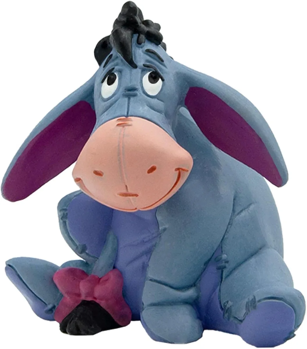 Bullyland 12343 – Speelfiguur en verzamelfiguur uit Winnie de Poeh, ca. 5,5 cm – levensecht en detailrijk vormgegeven – ideaal als taartfiguur en klein cadeautje voor kinderen vanaf 3 jaar. de Bullyland en Iejoor – photo du produit