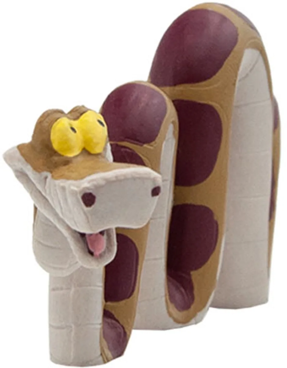 Bullyland 12379 – Speelfiguur en verzamelfiguur Kaa uit The Jungle Book, ca. 12 cm lengte – levensecht en detailrijk vormgegeven – ideaal als taartfiguur en klein cadeautje voor kinderen vanaf 3 jaar. från Bullyland i Jungle Book Kaa – produktbild