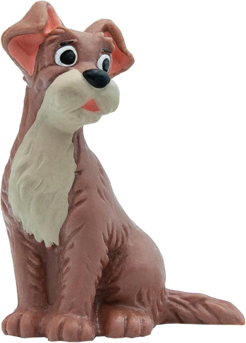 Bullyland 12446 – Speelfiguur Lady en de Vagebond met – levensecht en detailrijk vormgegeven – ideaal als taartfiguur, verzamelobject of klein cadeautje voor kinderen vanaf 3 jaar fra Bullyland i Strolch – produktbillede