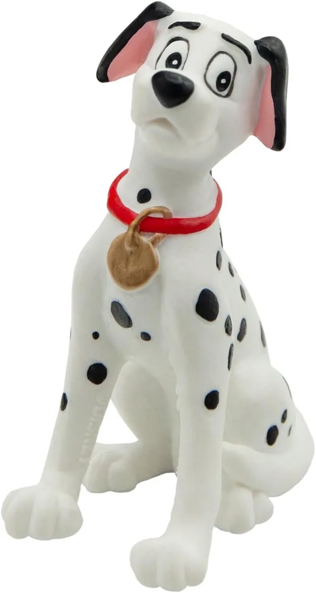Bullyland 12513 – Speelfiguur Disney 101 Dalmatiërs met – levensecht en detailrijk vormgegeven – ideaal als taartfiguur, verzamelobject of vrolijk cadeautje voor kinderen vanaf 3 jaar de Bullyland en Pongo – photo du produit