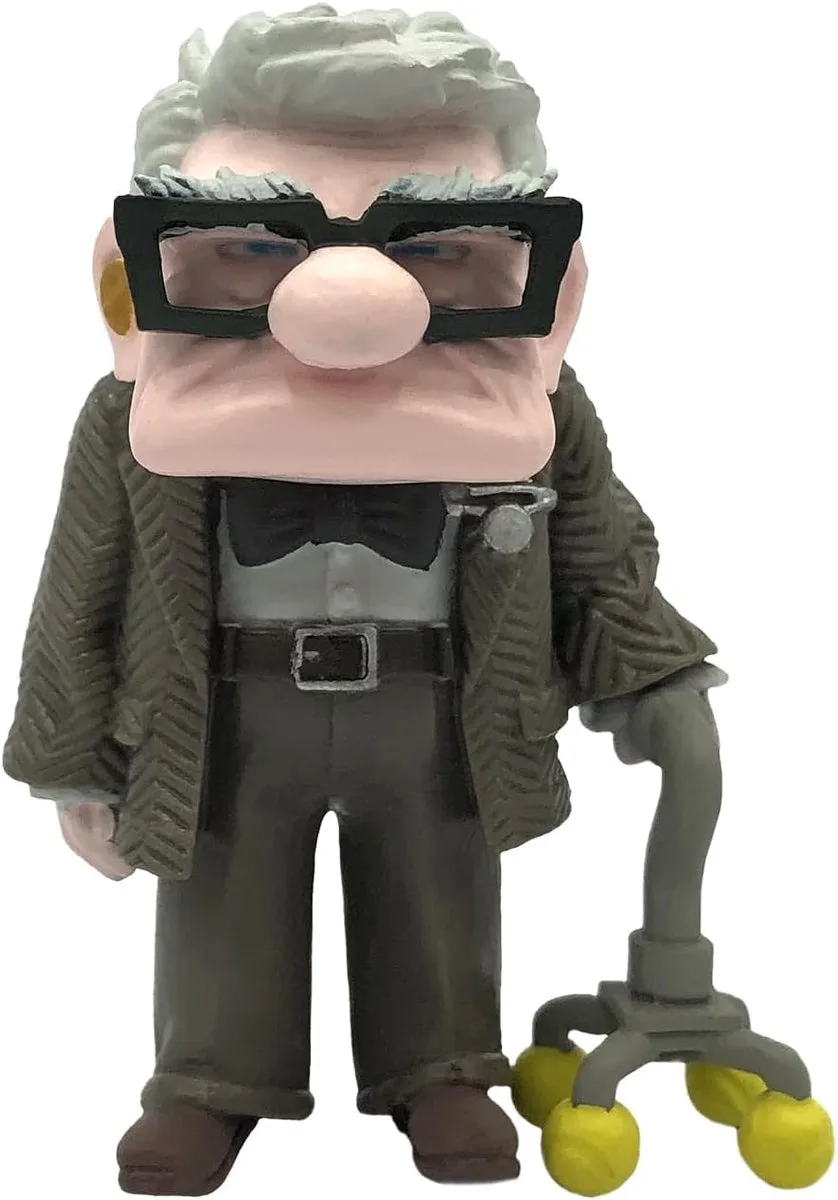 Bullyland 12730 – Speelfiguur Disney Pixar Up met Carl Fredricksen – levensecht en detailrijk vormgegeven – ideaal als taartfiguur, verzamelobject of cadeautje voor kinderen vanaf 3 jaar by Bullyland in Up – Carl – product photo