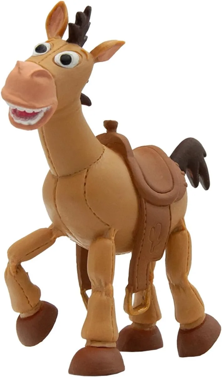 Bullyland 12763 – Speelfiguur en verzamelfiguur uit Disney Pixar Toy Story – ca. 8,9 cm – levensecht en detailrijk vormgegeven – ideaal als speelfiguur, taartfiguur en cadeau voor kinderen vanaf 3 jaar. von Bullyland in Bullseye – Produktfoto
