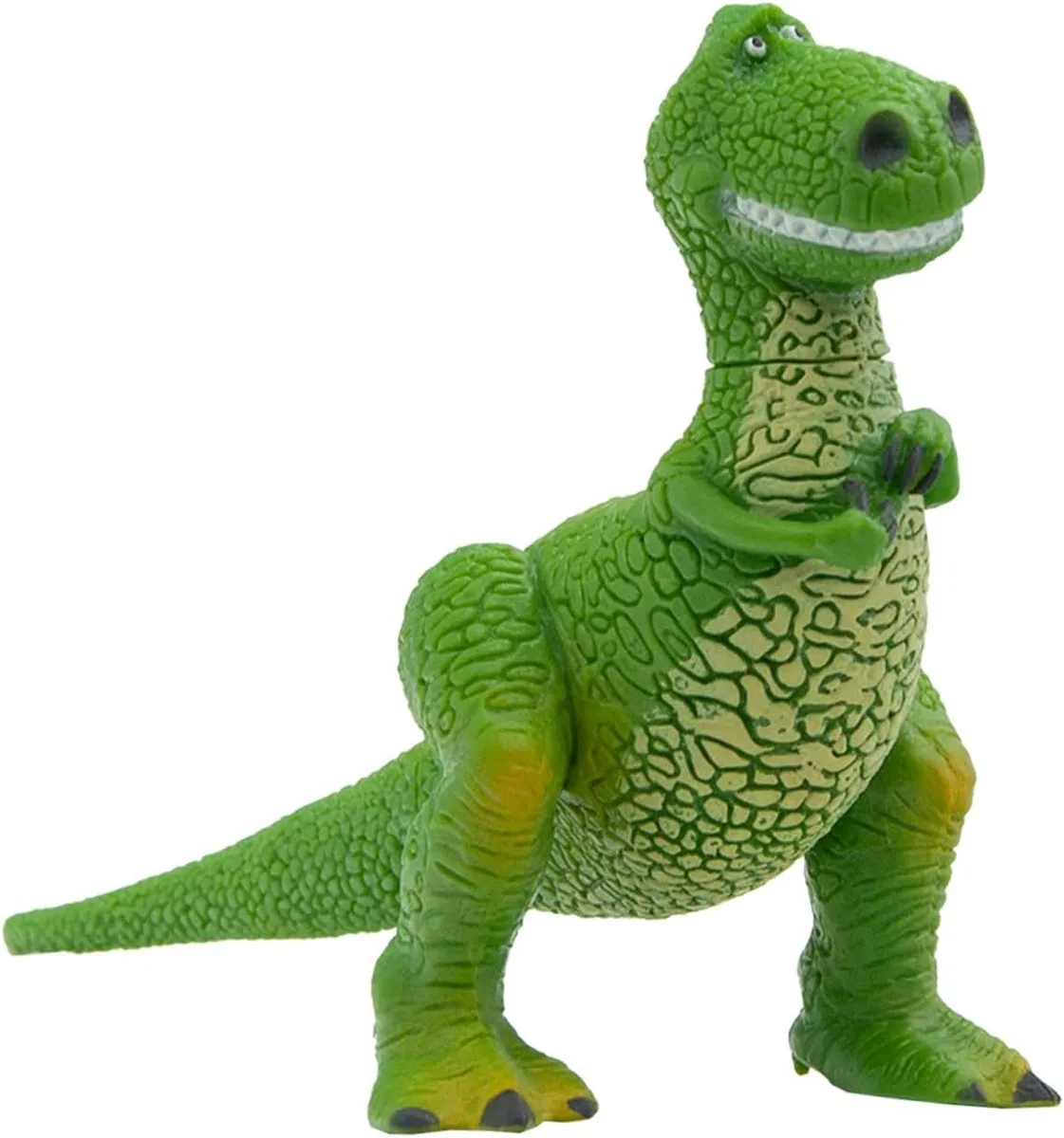Bullyland 12764 – Speelfiguur en verzamelfiguur uit Disney Pixar Toy Story – ca. 7 cm – levensecht en detailrijk vormgegeven – ideaal als speelfiguur, taartfiguur en cadeau voor kinderen vanaf 3 jaar. van Bullyland in Rex – productfoto