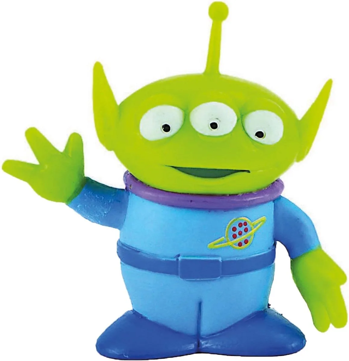 Bullyland 12765 – Speelfiguur Disney Pixar Toy Story – levensecht en detailrijk vormgegeven – ideaal als taartfiguur, verzamelobject of klein cadeautje voor kinderen vanaf 3 jaar von Bullyland in Alien – Produktfoto
