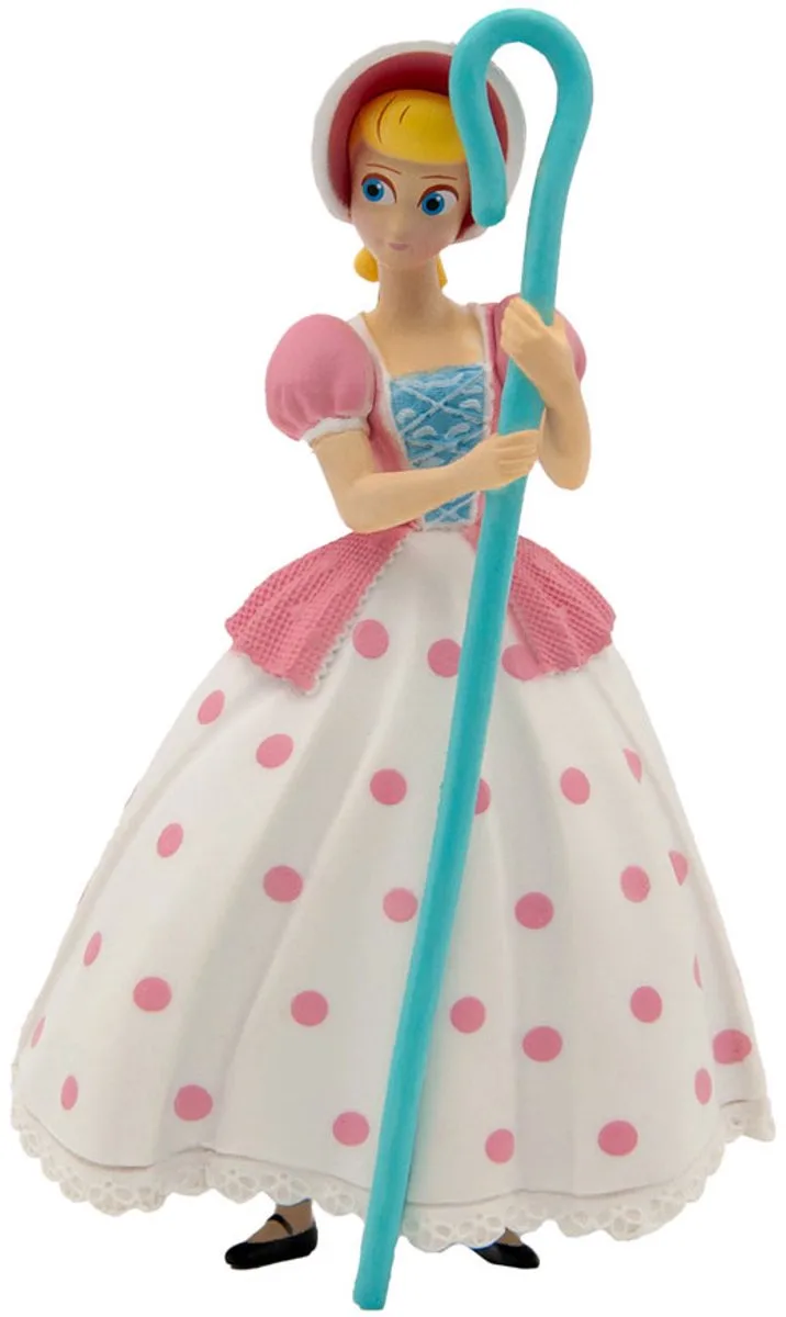 Bullyland 12778 – Speelfiguur Disney Pixar Toy Story – levensecht en detailrijk vormgegeven – circa 10cm - ideaal als taartfiguur, verzamelobject of klein cadeautje voor kinderen vanaf 3 jaar de Bullyland en Bo Peep – photo du produit