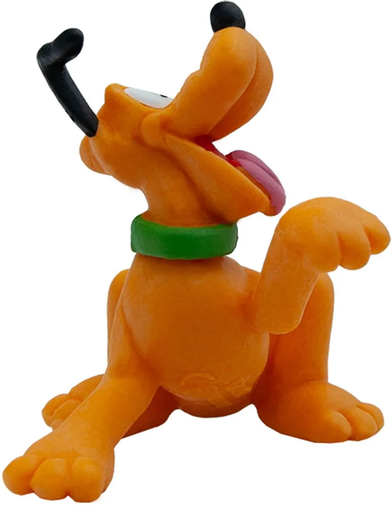 Bullyland 15347 – Speelfiguur en verzamelfiguur uit Disney, ca. 6,1 x 4,7 x 6 cm – levensecht en detailrijk vormgegeven – ideaal als taartfiguur en klein cadeautje voor kinderen vanaf 3 jaar. by Bullyland in Pluto – product photo