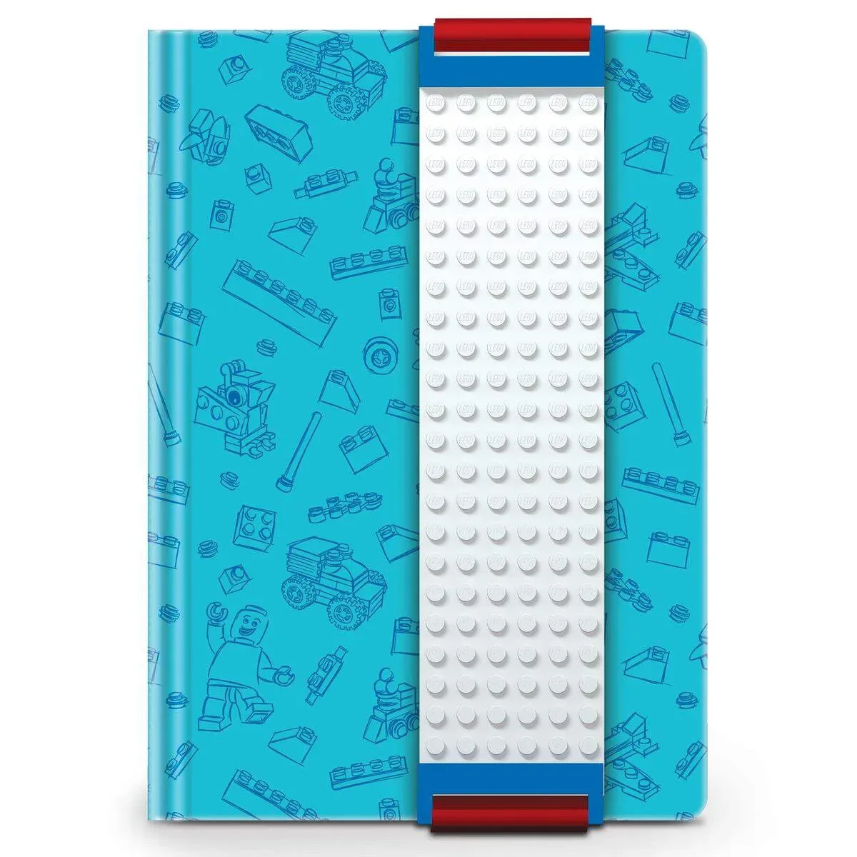Bullyland 51523 - LEGO® Notibuch blau weiß A5 by Bullyland – product photo
