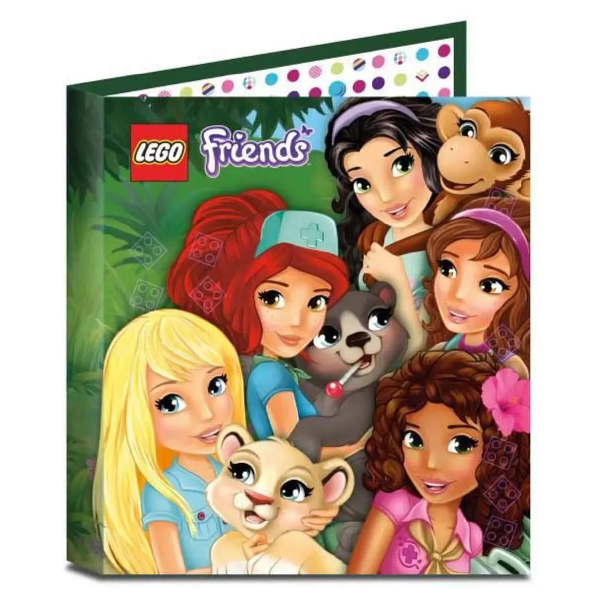 Bullyland 51609 - LEGO® Ringbuch LEGO® Friends von Bullyland – Produktfoto