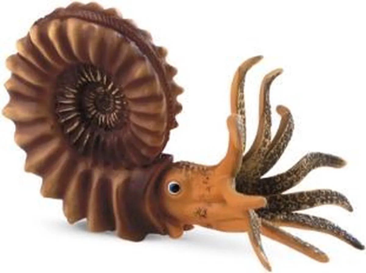 Bullyland 58400 – Speelfiguur en verzamelfiguur – ca. 9 cm – levensecht en detailrijk vormgegeven – ideaal als educatieve toevoeging, decoratie of klein cadeautje voor kinderen vanaf 3 jaar. by Bullyland in Ammoniet – product photo