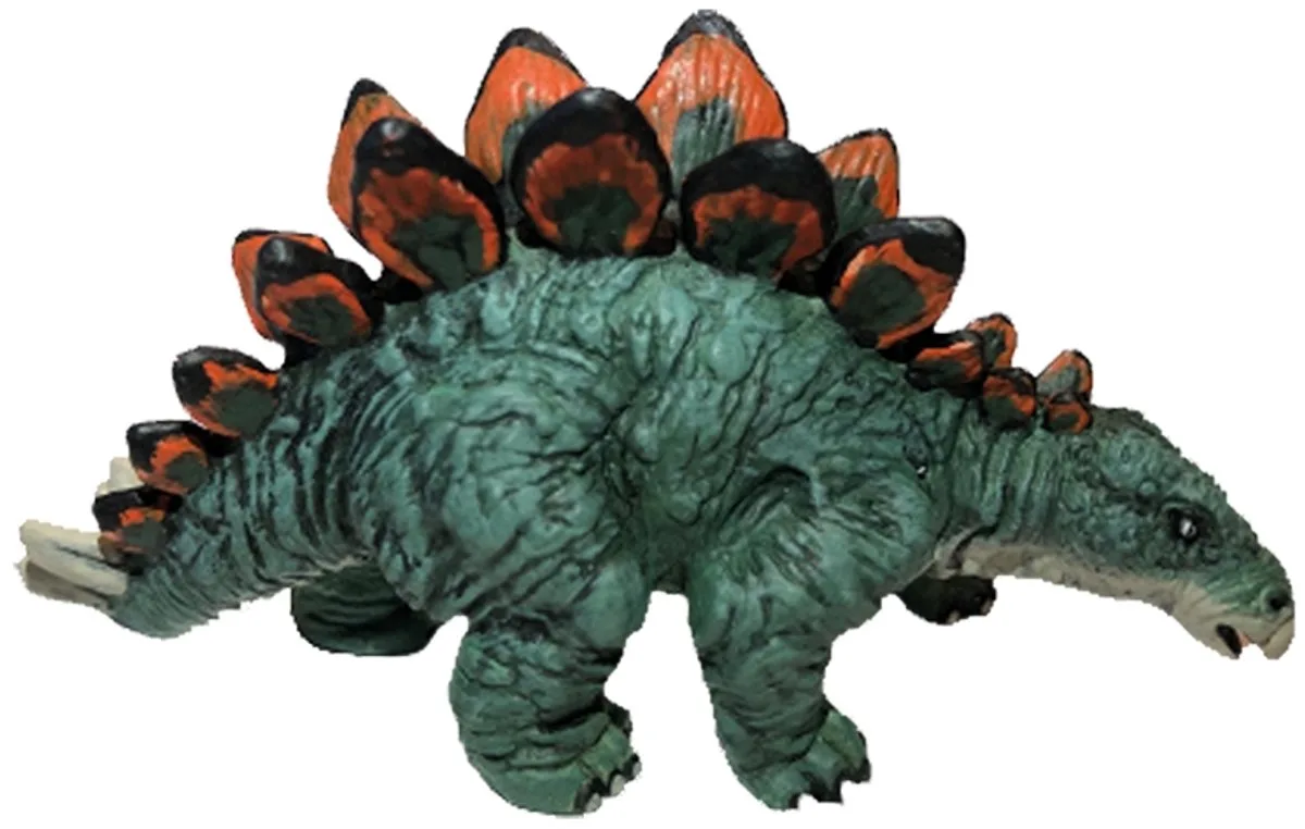 Bullyland 61315 – Speelfiguur Mini‑Dinosaurus – ca. 4cm – levensecht en detailrijk vormgegeven – ideaal als educatief speelfiguur, decoratie of klein cadeautje voor kinderen vanaf 3 jaar van Bullyland in Stegosaurus – productfoto