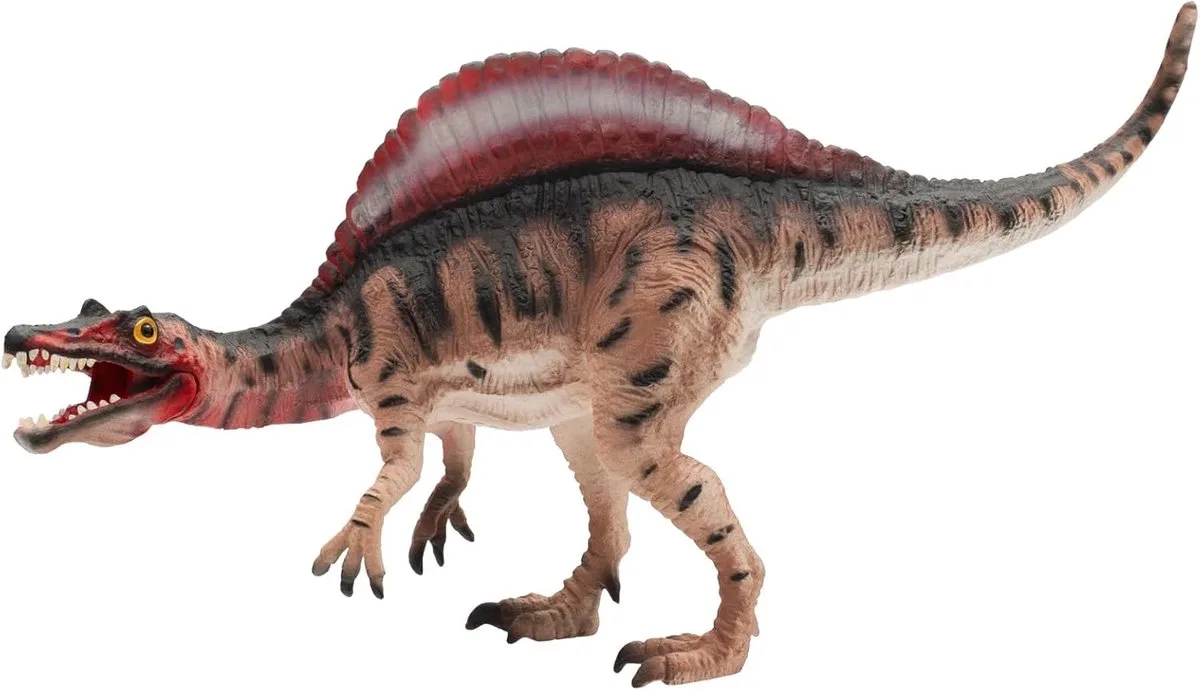 Bullyland 61479 – Speelfiguur Spinosaurus Museum Lijn – ca. 25,5cm – levensecht en detailrijk vormgegeven – ideaal als educatief speelfiguur, decoratie of klein cadeautje voor kinderen vanaf 3 jaar by Bullyland in Multicolour – product photo