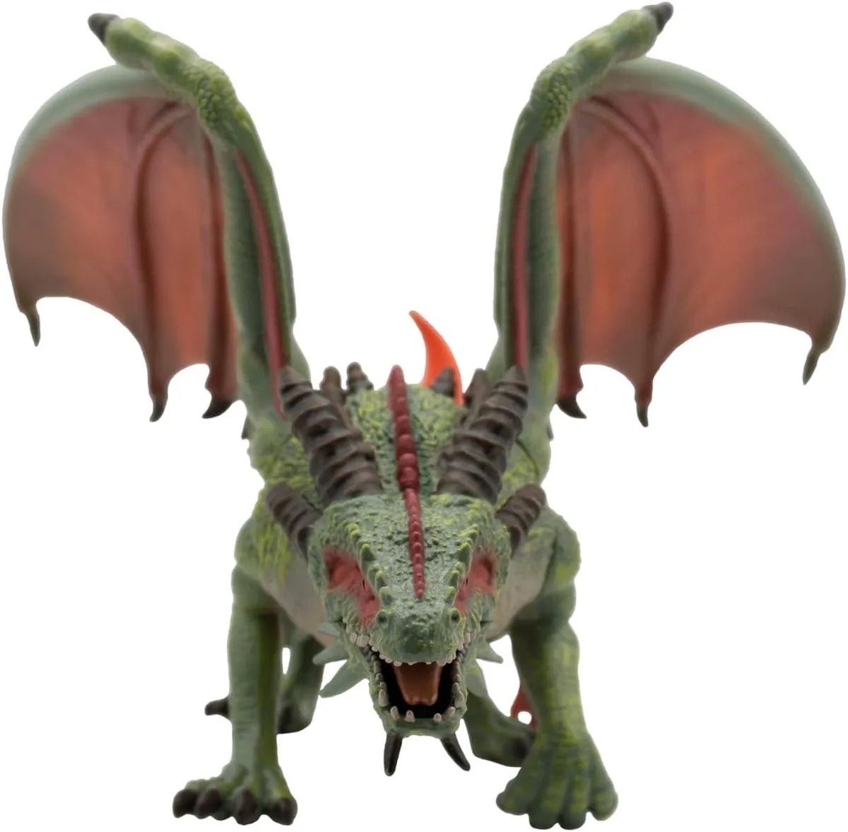 Bullyland 61505 – Speelfiguur Forest Dragon Fafnir – ca. 20,5cm – levensecht en detailrijk vormgegeven – ideaal als fantasiefiguur, decoratie of klein cadeautje voor kinderen vanaf 3 jaar von Bullyland in Draak Fafnir – Produktfoto