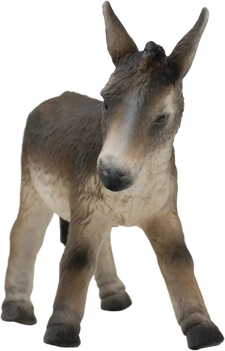 Bullyland 62509 – Speelfiguur – ca. 8,5cm – levensecht en detailrijk vormgegeven – ideaal als educatief speelfiguur, decoratie of klein cadeautje voor kinderen vanaf 3 jaar. by Bullyland in Ezel – product photo