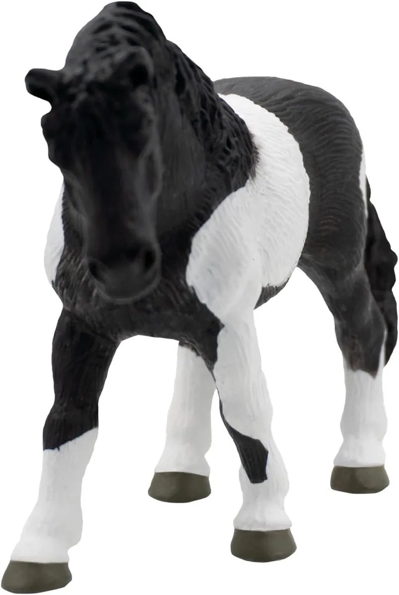 Bullyland 62676 – Speelfiguur en verzamelfiguur Lewitzer Merrie – ca. 8,2 cm – levensecht en detailrijk vormgegeven – ideaal als taartfiguur en klein cadeautje voor kinderen vanaf 3 jaar. von Bullyland in Paard Lewitzer Merrie – Produktfoto