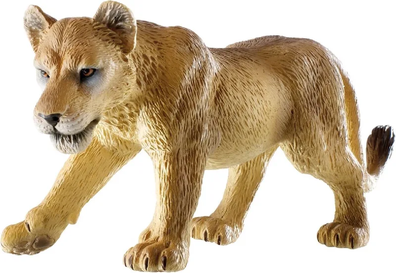 Bullyland 63681 – Speelfiguur en verzamelfiguur – ca. 9,5 cm – levensecht en detailrijk vormgegeven – ideaal als educatief speelfiguur en klein cadeautje voor kinderen vanaf 3 jaar. de Bullyland en Leeuwin – photo du produit