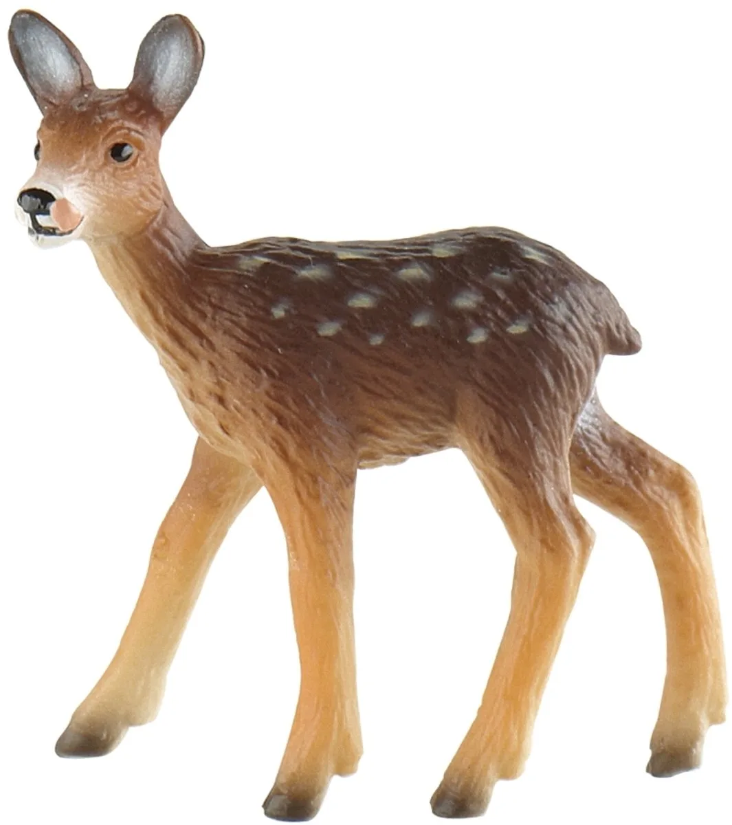 Bullyland 64438 – Speelfiguur Reekalf – ca. 5cm – levensecht en detailrijk vormgegeven – ideaal als educatief speelfiguur, decoratie of klein cadeautje voor kinderen vanaf 3 jaar. de Bullyland en Fawn – photo du produit