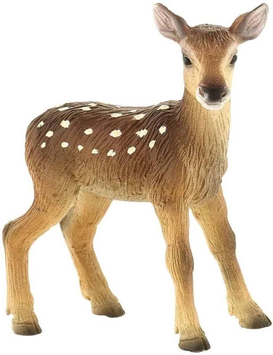 Bullyland 64448 – ca. 6 cm – realistisch en handbeschilderd wildlife‑figuur – ideaal voor educatief spel, natuurverhalen of decoratie voor kinderen vanaf 3 jaar by Bullyland in Edelhert kalf – product photo