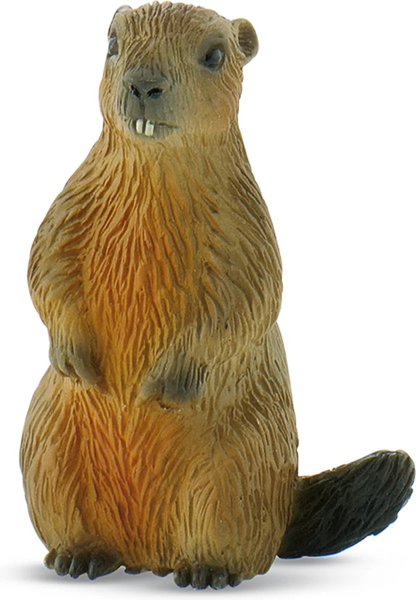 Bullyland 64455 – Speelfiguur en verzamelfiguur – levensecht en detailrijk vormgegeven – ideaal als taartfiguur en klein cadeautje voor kinderen vanaf 3 jaar. de Bullyland en Marmot – photo du produit