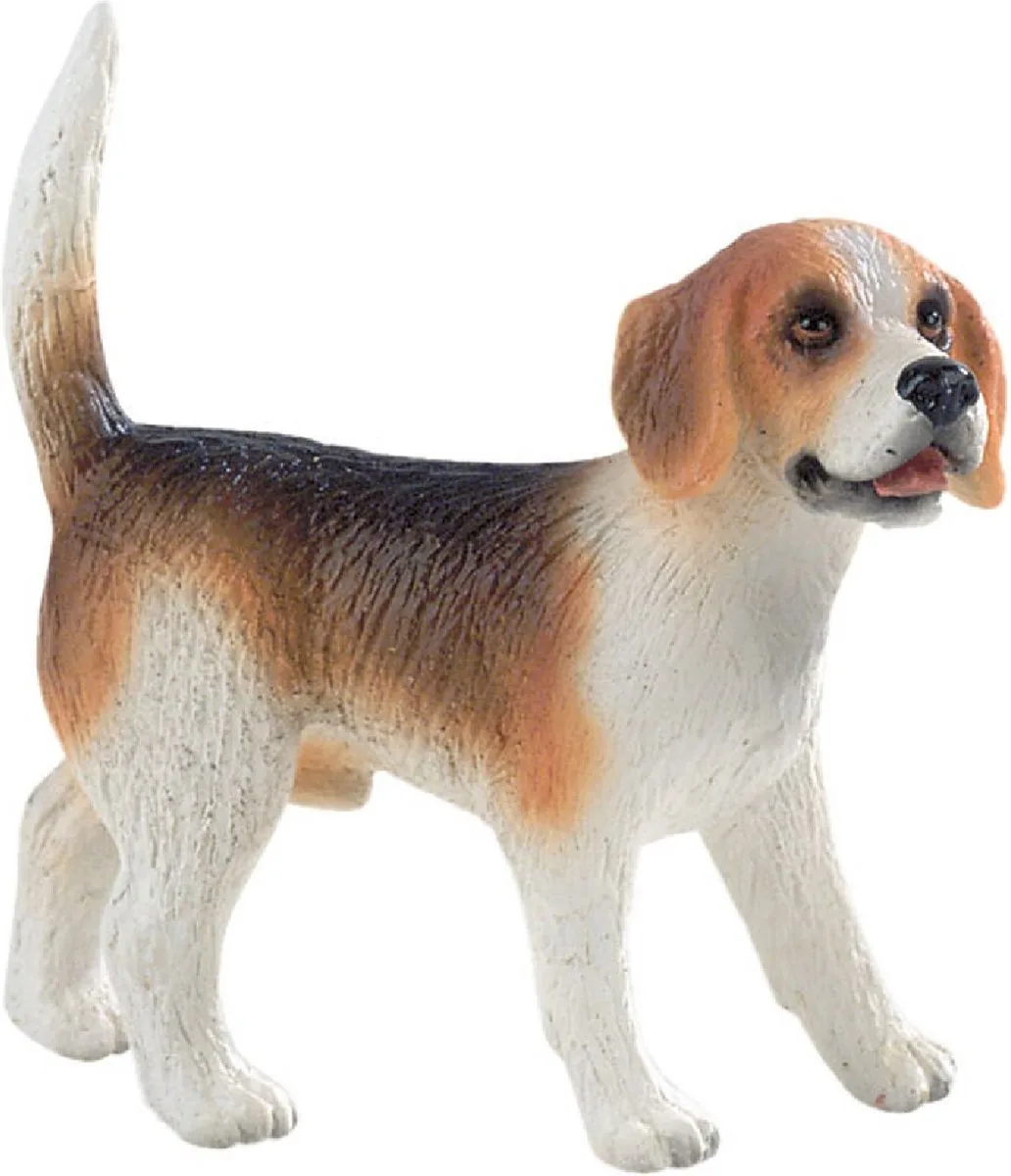 Bullyland 65424 – Speelfiguur en verzamelfiguur Beagle Henry – ca. 5 cm – levensecht en detailrijk vormgegeven – ideaal als taartfiguur en klein cadeautje voor kinderen vanaf 3 jaar. från Bullyland i Hond Beagle – produktbild