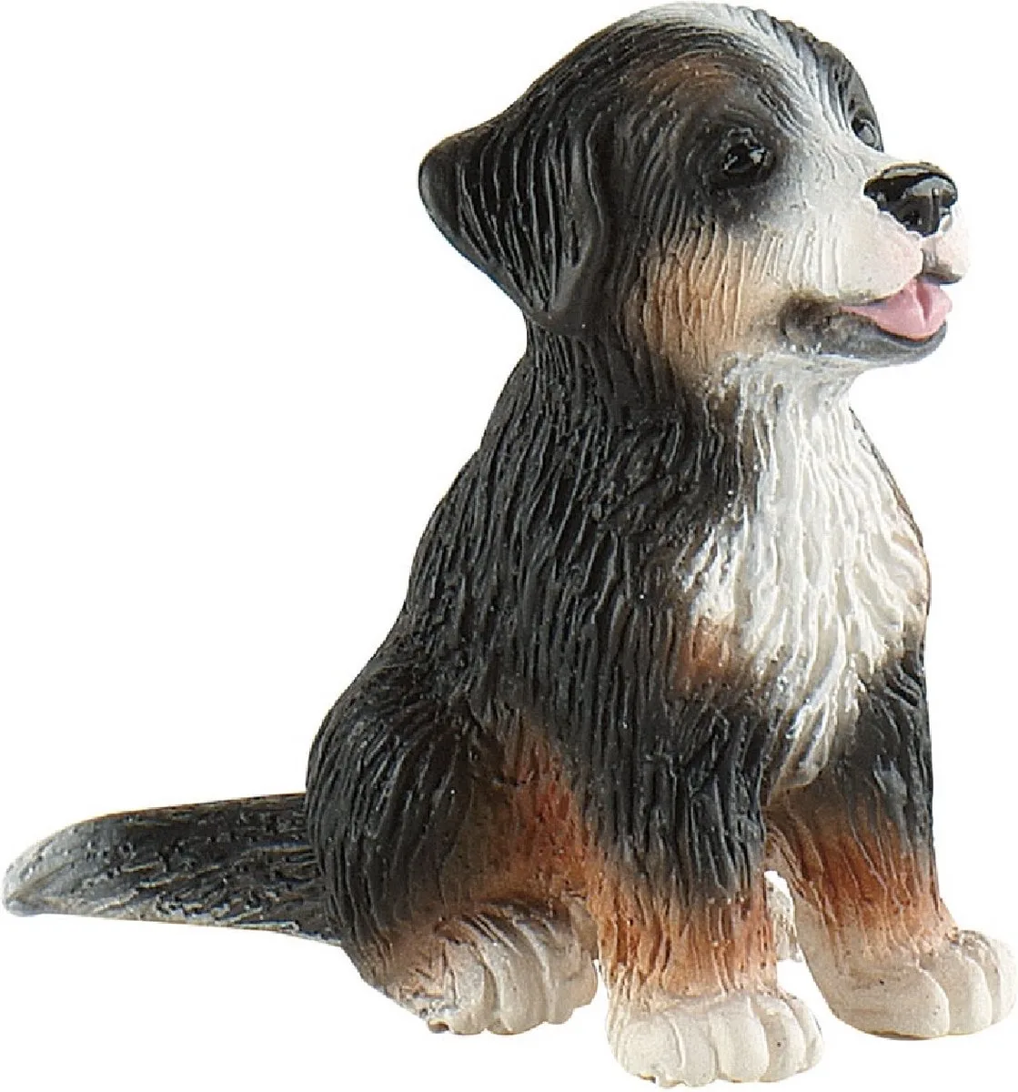 Bullyland 65437 – Speelfiguur en verzamelfiguur Berner Sennenhond Puppy Joy – ca. 4,5 cm – levensecht en detailrijk vormgegeven – ideaal als taartfiguur en klein cadeautje voor kinderen vanaf 3 jaar. van Bullyland in Hond Berner Sennen Puppy – productfoto