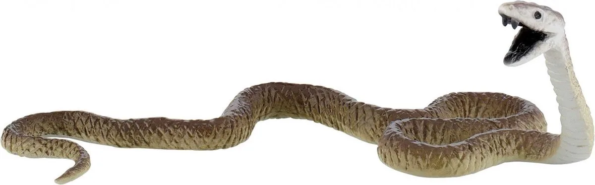 Bullyland 68487 – Speelfiguur en verzamelfiguur Zwarte Mamba – ca. 10 cm – levensecht en detailrijk vormgegeven – ideaal als educatief speelfiguur en klein cadeautje voor kinderen vanaf 3 jaar. van Bullyland in Slang Mamba – productfoto