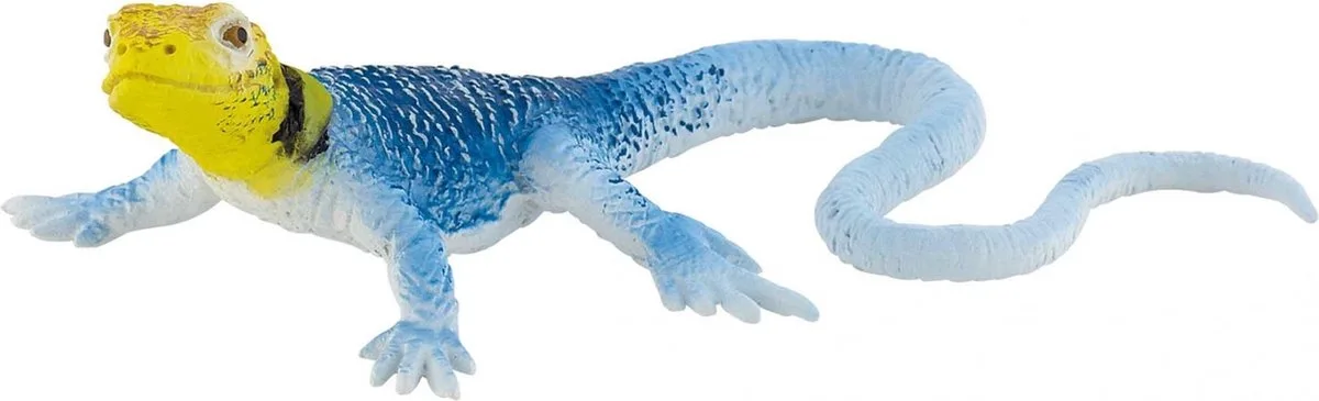 Bullyland 68488 – Speelfiguur en verzamelfiguur Gewone Halsbandhagedis – ca. 10 cm – levensecht en detailrijk vormgegeven – ideaal als educatief speelfiguur en klein cadeautje voor kinderen vanaf 3 jaar. von Bullyland in Hagedis – Produktfoto