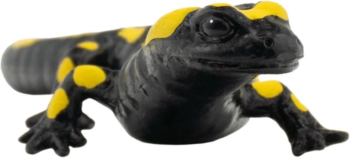Bullyland 68493 – Speelfiguur en verzamelfiguur – levensecht en detailrijk vormgegeven – ideaal als taartfiguur en klein cadeautje voor kinderen vanaf 3 jaar. by Bullyland in Vuursalamander – product photo