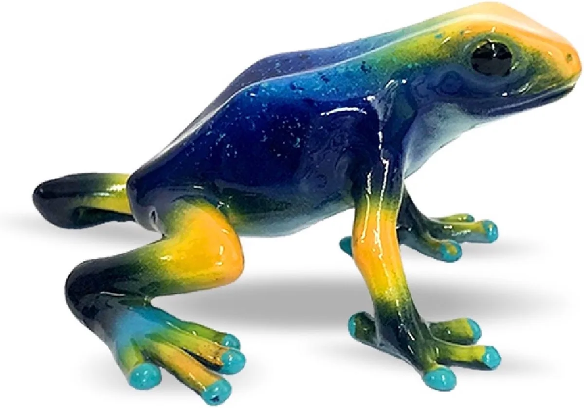 Bullyland 68522 – Speelfiguur en verzamelfiguur Pijlgifkikker Tumucumaque – ca. 3,5 cm – levensecht en detailrijk vormgegeven – ideaal als educatief speelfiguur en klein cadeautje voor kinderen vanaf 3 jaar. de Bullyland en Kikker – Pijlgifkikker – photo du produit