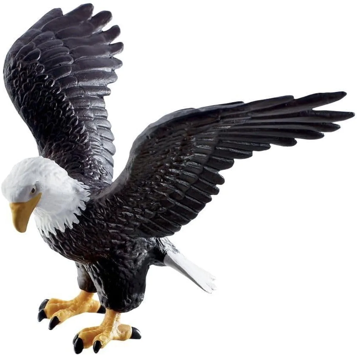 Bullyland 69351 – Speelfiguur en verzamelfiguur Amerikaanse Zeearend – ca. 9 cm – levensecht en detailrijk vormgegeven – ideaal als educatief speelfiguur en klein cadeautje voor kinderen vanaf 3 jaar. från Bullyland i Vogel Zeearend – produktbild