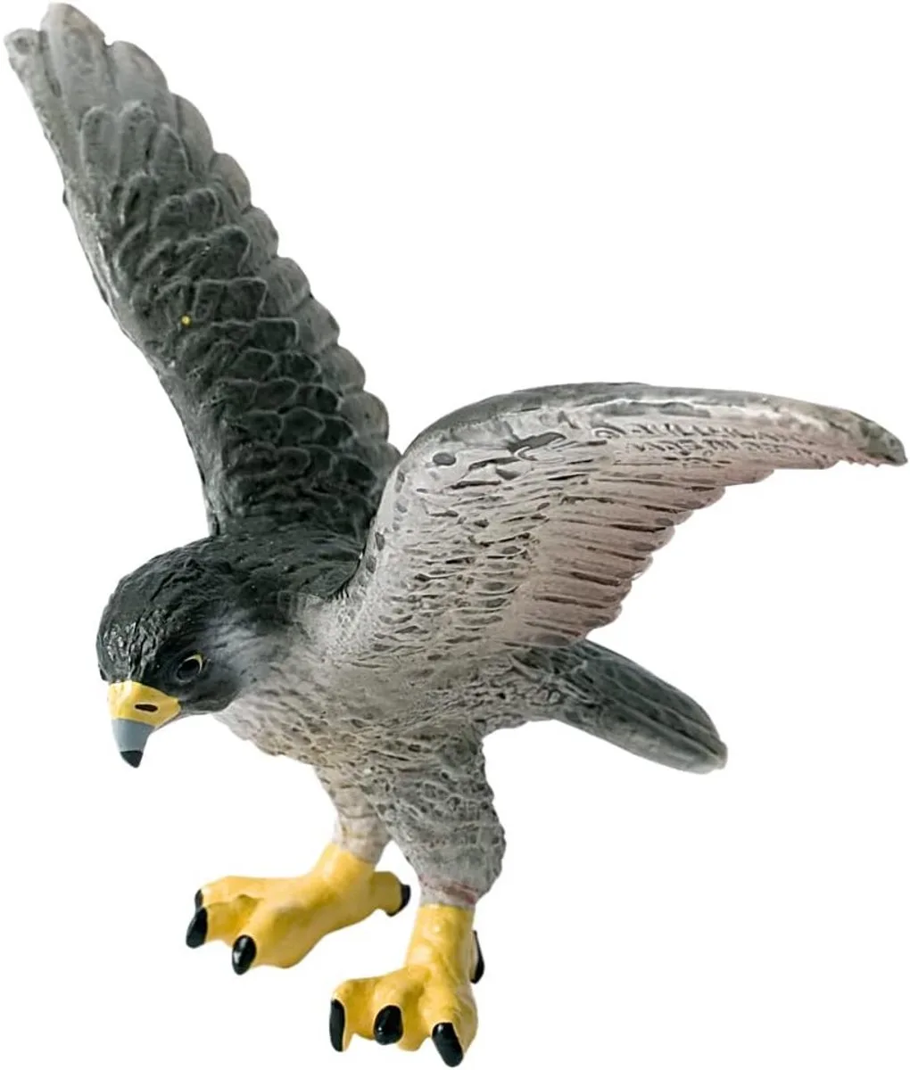 Bullyland 69356 – Speelfiguur en verzamelfiguur Slechtvalk – ca. 6 cm – levensecht en detailrijk vormgegeven – ideaal als educatief speelfiguur en klein cadeautje voor kinderen vanaf 3 jaar. van Bullyland in Vogel Slechtvalk – productfoto