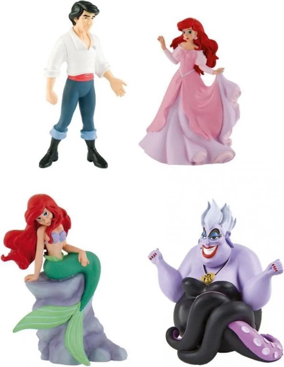 De Kleine Zeemeermin Speelset (met Ariel) de Bullyland en Multicolore – photo du produit
