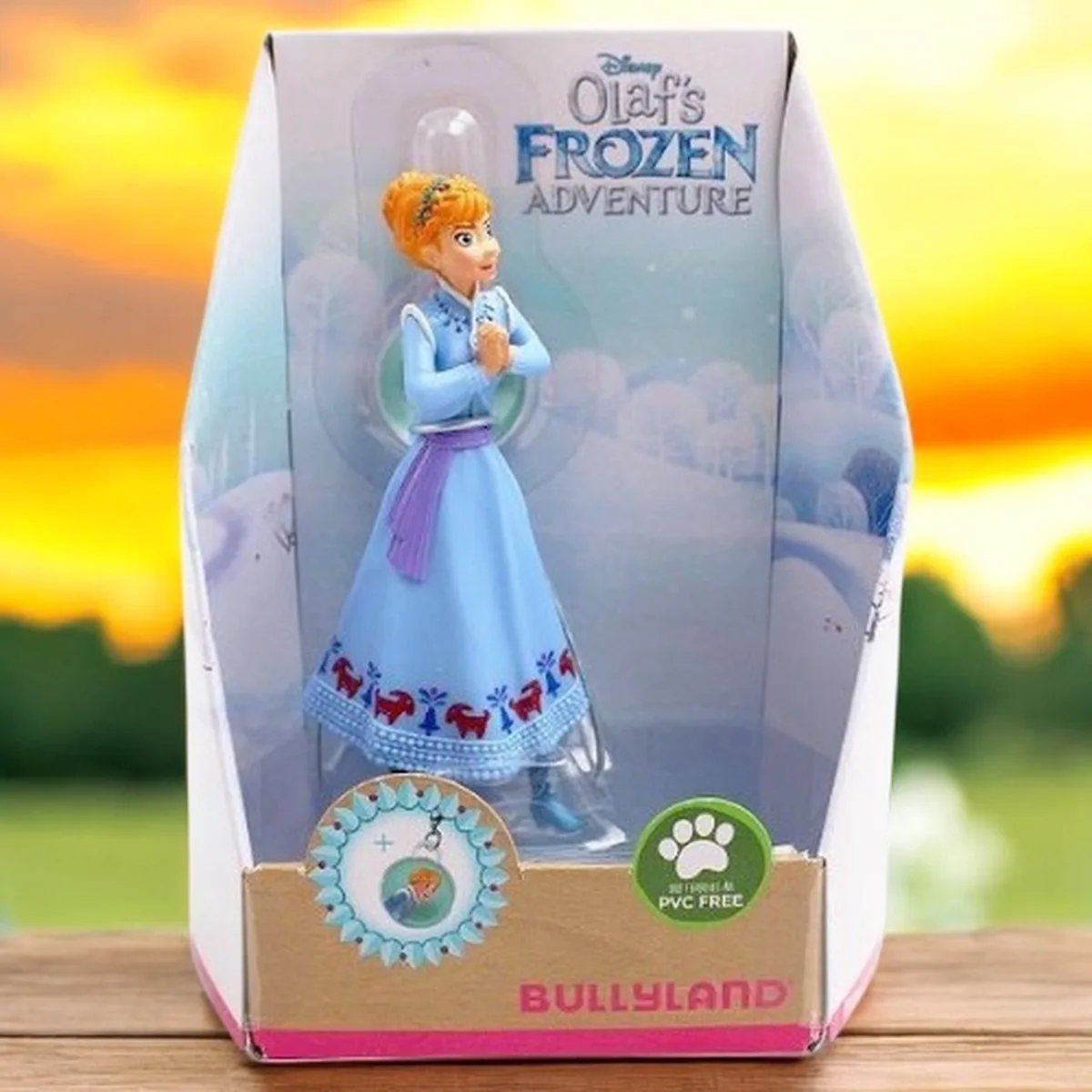 Disney - Frozen - speelgoed poppetje Anna - kunststof de Bullyland en Multicolore – photo du produit