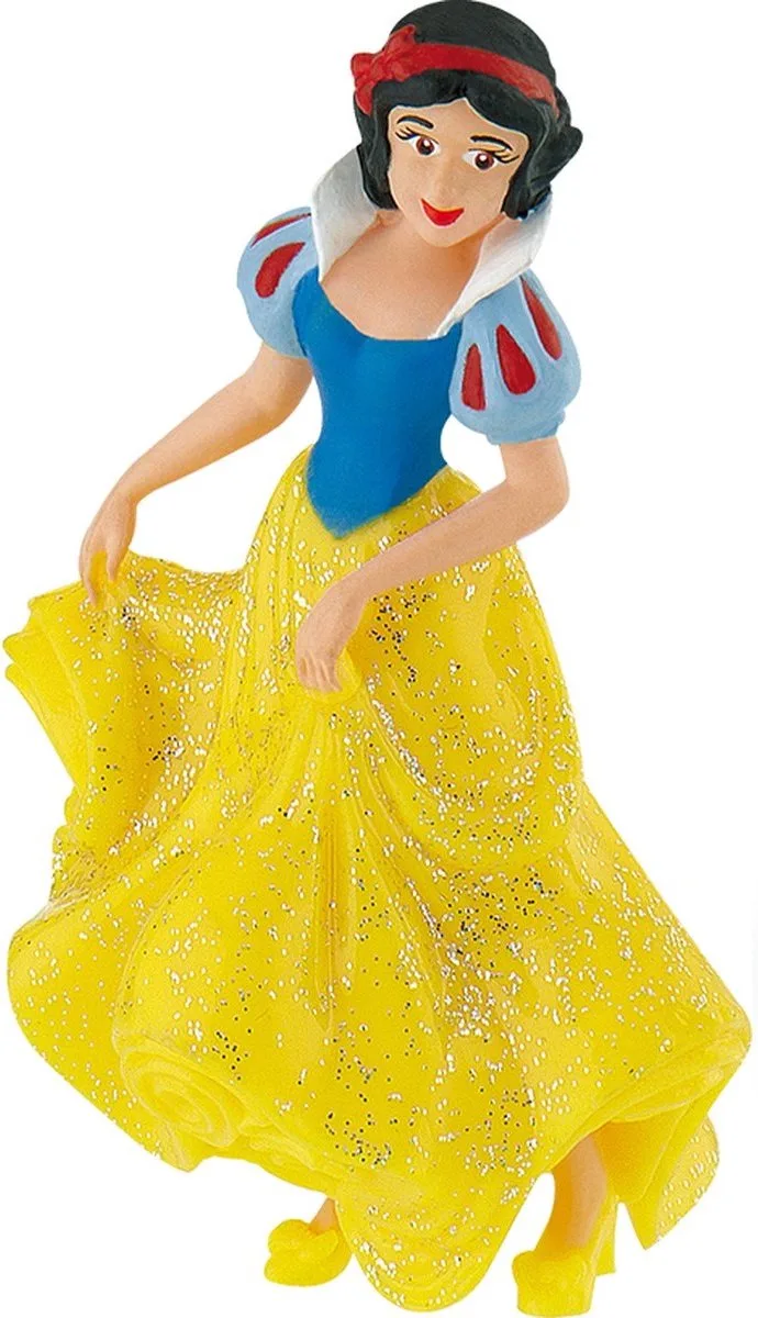 Disney Sneewitje - Speelfiguurtje en Taarttopper - 10 cm de Bullyland en Jaune – photo du produit