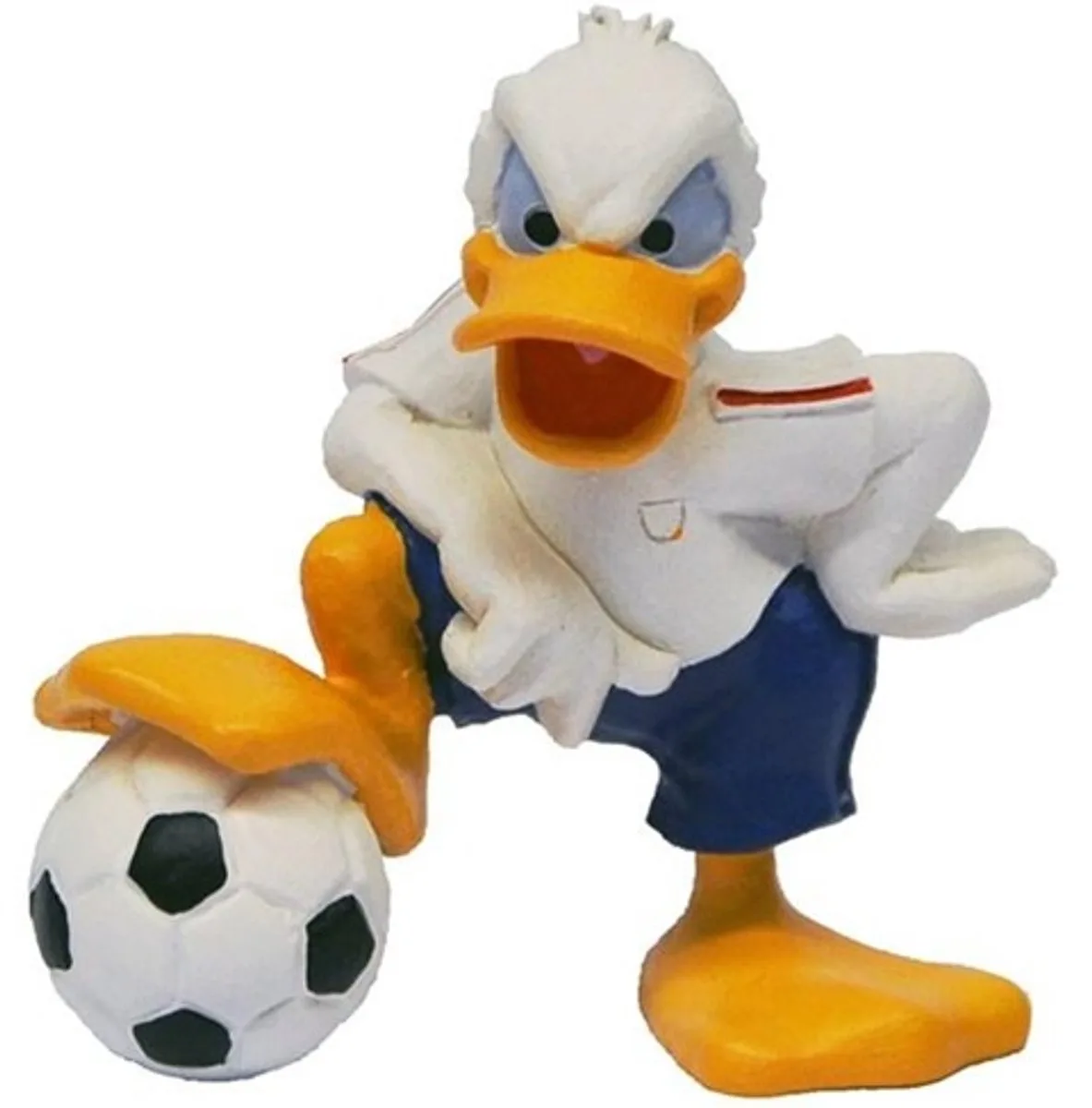 Donald Duck speelfiguurtje - In Engeland tenue de Bullyland en Bleu – photo du produit